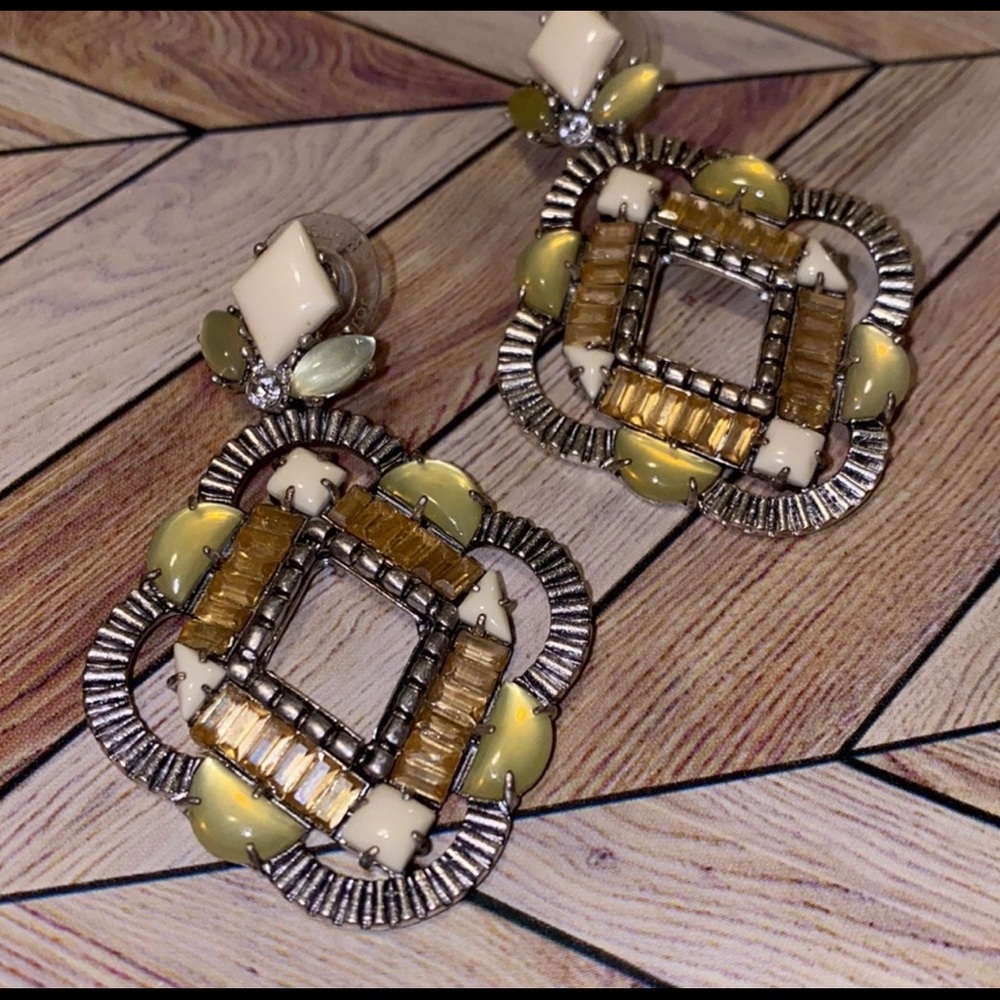 Stella and Dot 2 in 1 earrings